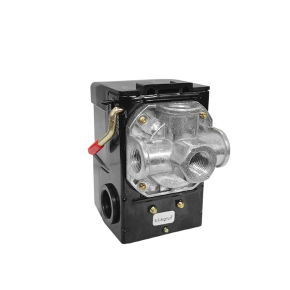 Presostato Compresor 4 Vías Con Palanca