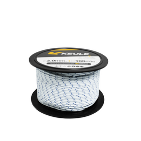 Rollo Cuerda 3.0 MM 100M Azul - Blanco