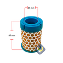 Filtro De Aire Para Motor 396424S-3