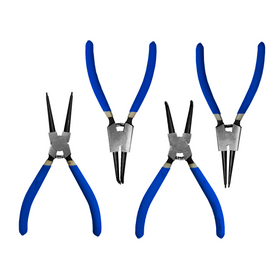 Set 4 Pinzas 7" Remueve Seguros