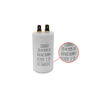 Capacitor CBB60 20?F 450 VAC 50/60 Hz II - 0
