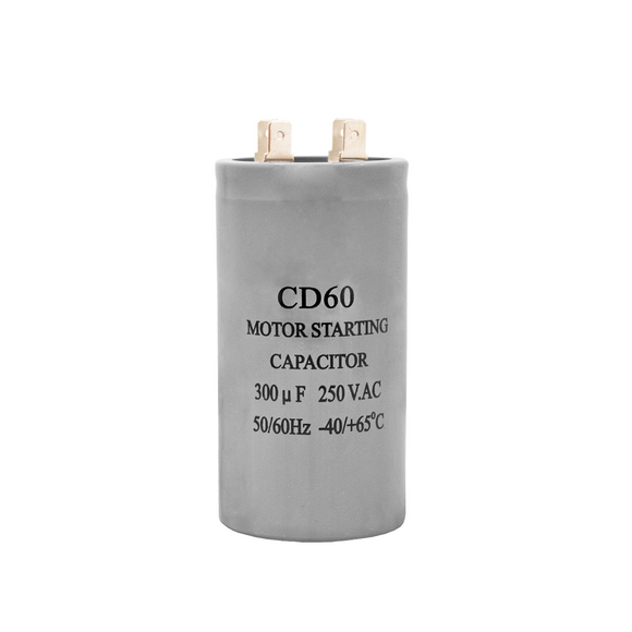 Capacitor CD60 300uF 250 VAC 50/60 Hz Con Cable