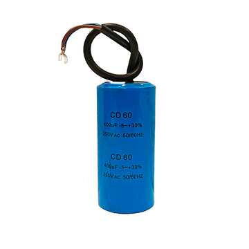 Capacitor CD60 400?F 250 VAC 50/60 Hz