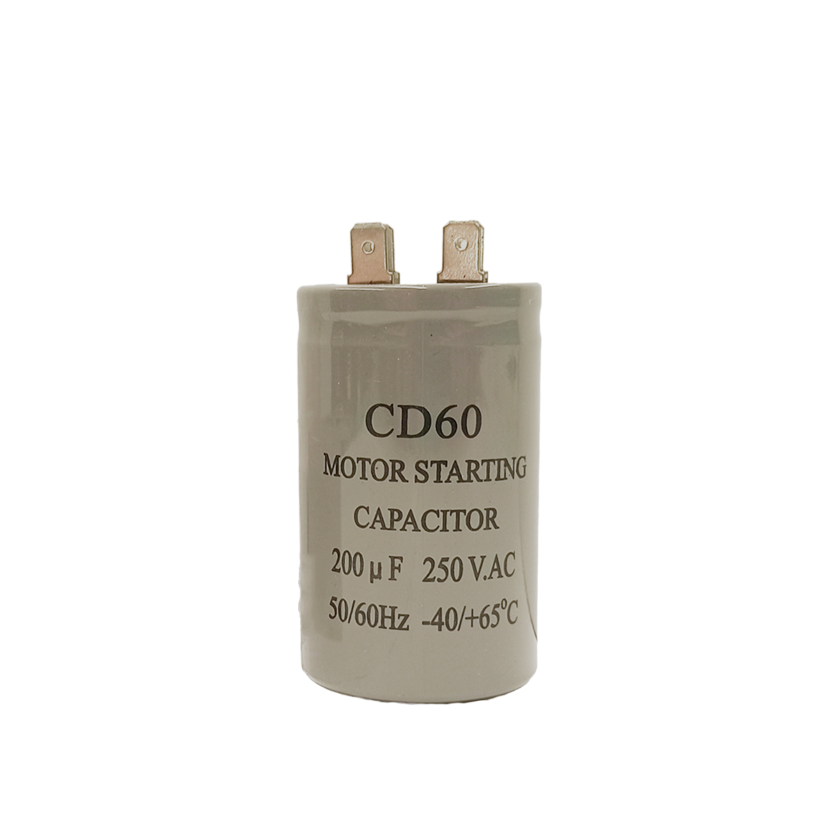 Capacitor CD60 200μF 250 VAC 50/60 Hz