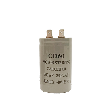 Capacitor CD60 200uF 250 VAC 50/60 Hz