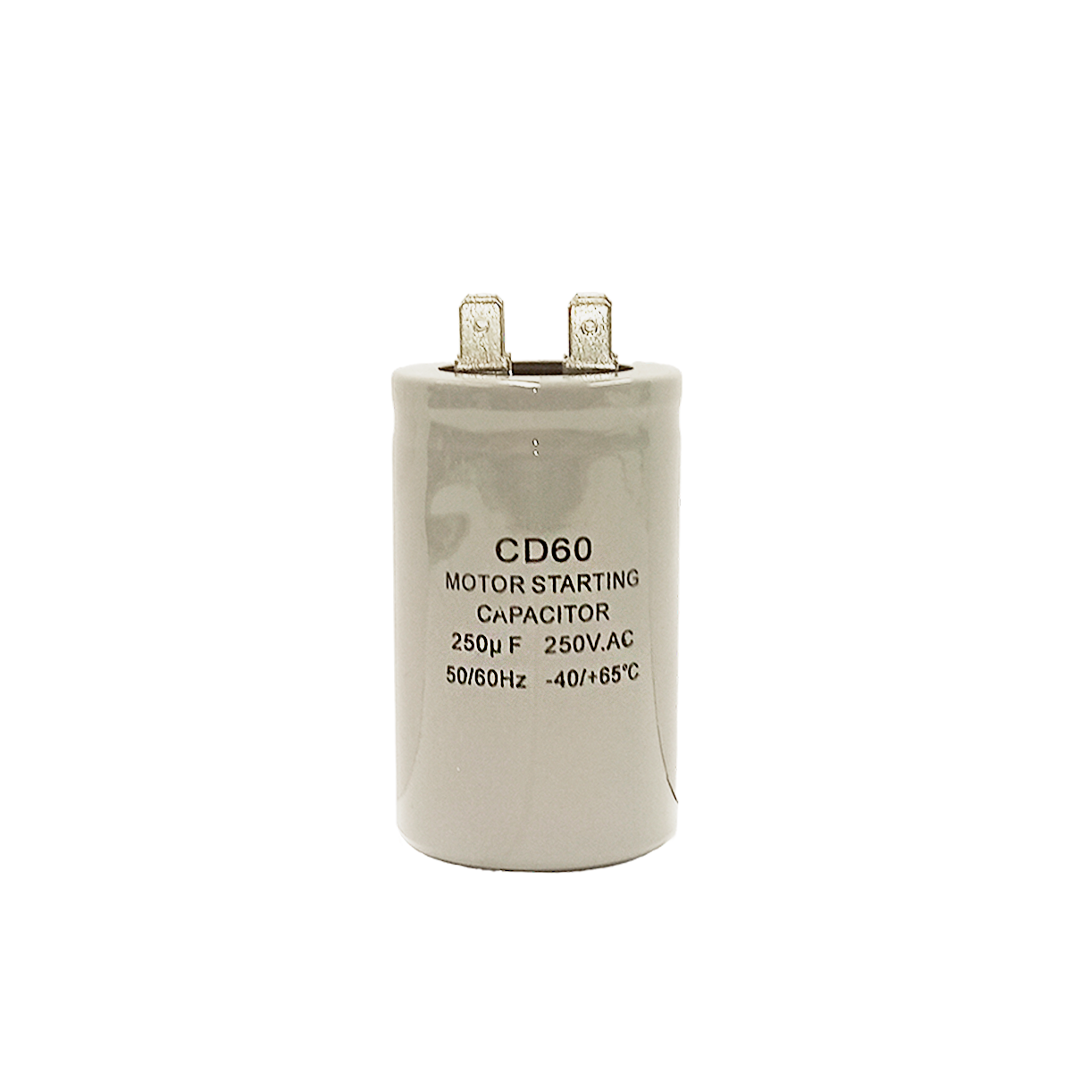 Capacitor CD60 250μF 250 VAC 50/60 Hz