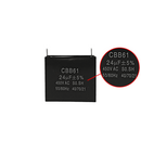 Capacitor CBB61 24?F 450 VAC 50/60 Hz-2