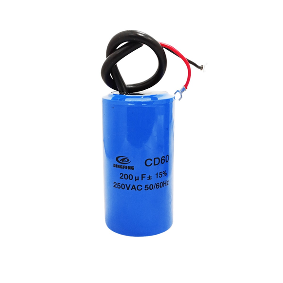 Capacitor CBB60 200?F 250 VAC 50/60 Hz