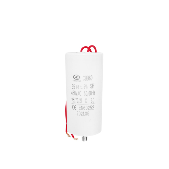 Capacitor CBB60 35?F 450 VAC 50/60 Hz