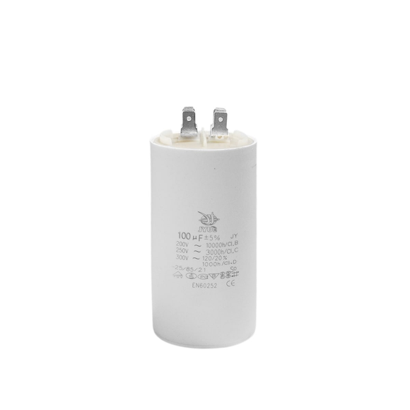Capacitor CBB60 100?F 250 VAC 50/60 Hz