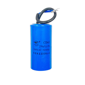 Capacitor CD60 250uF 250 VAC 50/60 Hz Con Cable