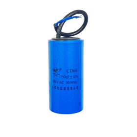 Capacitor CD60 150uF 250 VAC 50/60 Hz Con Cable