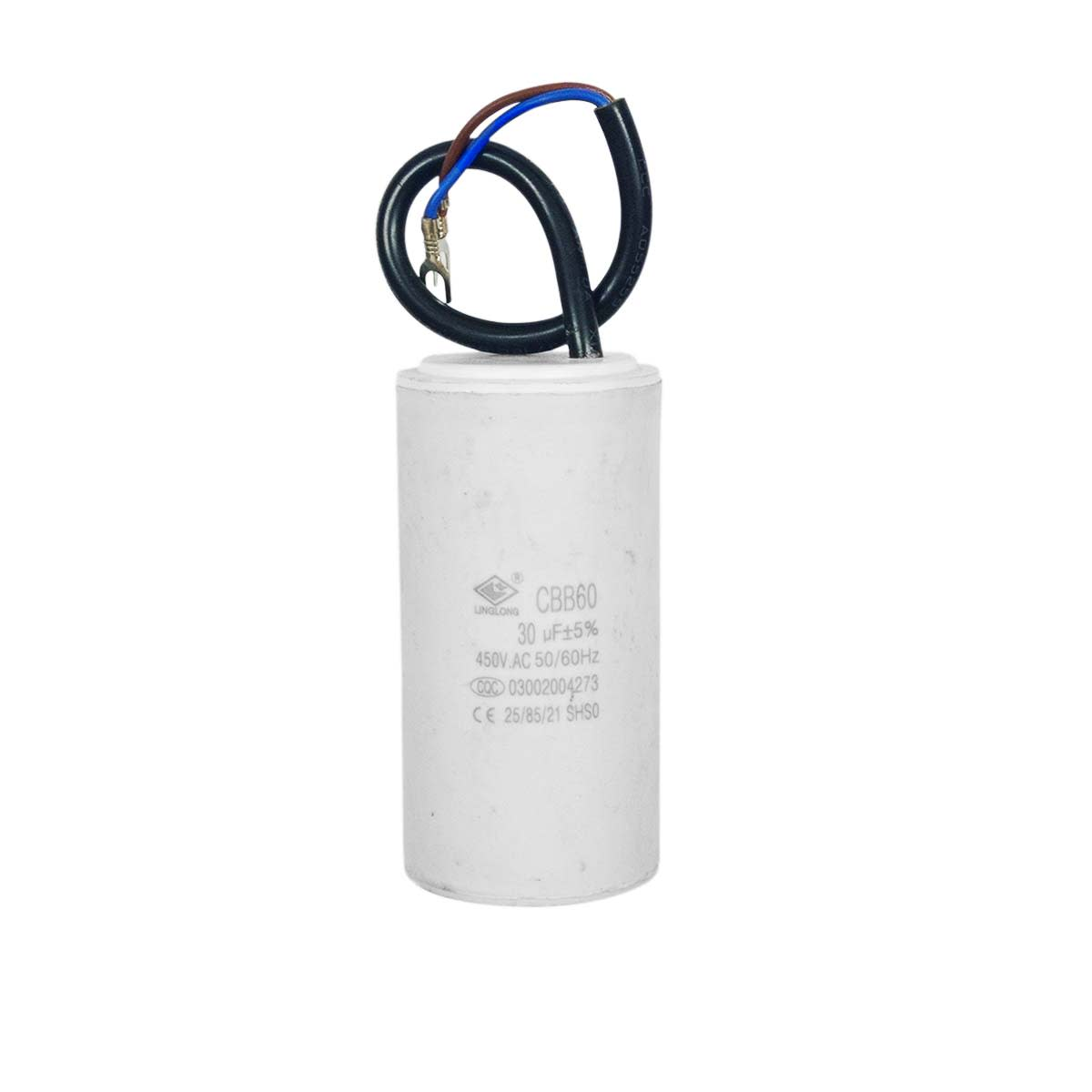 Capacitor CBB60 30μF 450 VAC 50/60 Hz