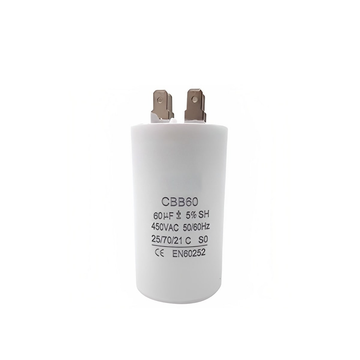 Capacitor CBB60 60?F 450 VAC 50/60 Hz