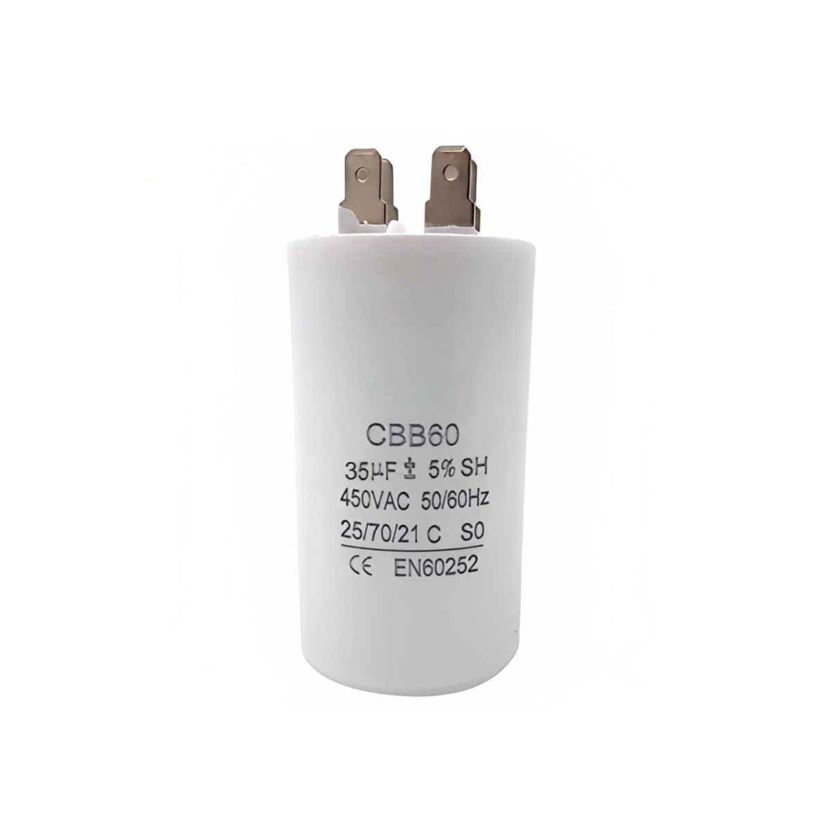 Capacitor CBB60 35uF 450 VAC 50/60 Hz II