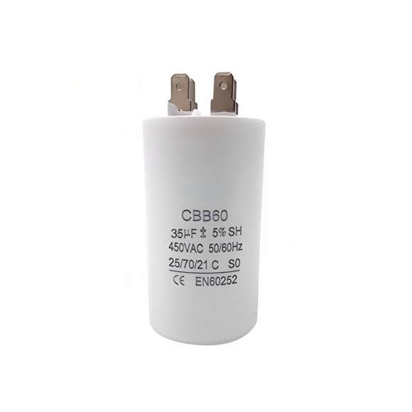 Capacitor CBB60 35?F 450 VAC 50/60 Hz II