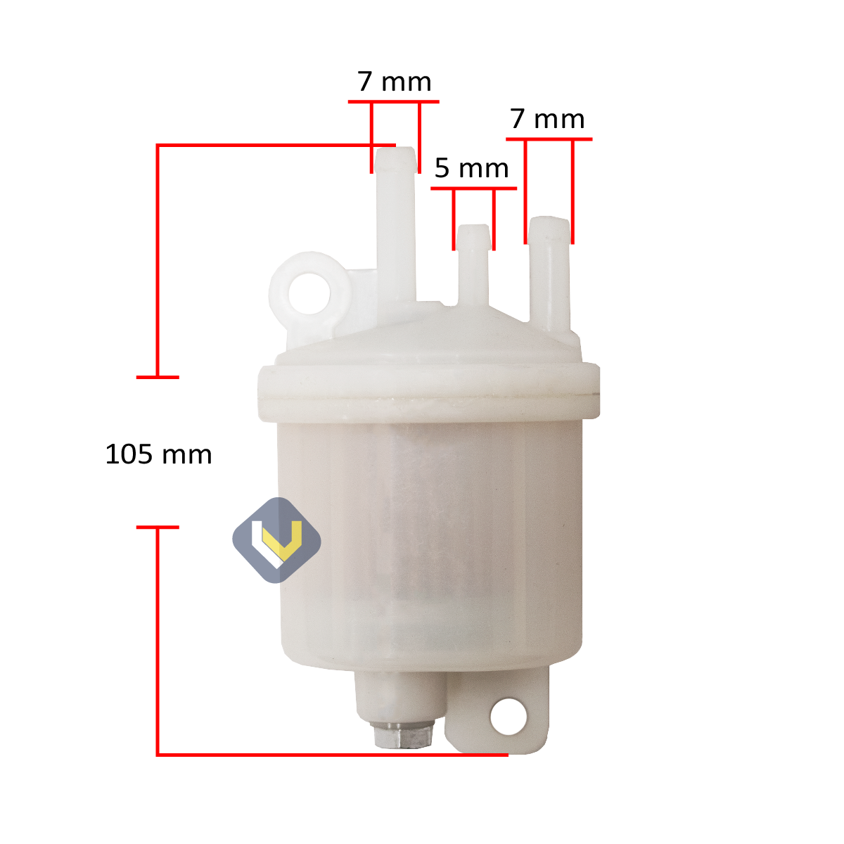 Filtro De Combustible Compatible con Motor 1B20