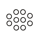 O Ring Carburador Desmalezadora China (10 Unds)-3