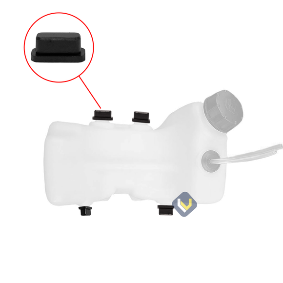 Set Goma Estanque De Bencina Para Desmalezadora Gx35 (4 Unds)