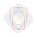 Manguera De Bencina 3mm-3