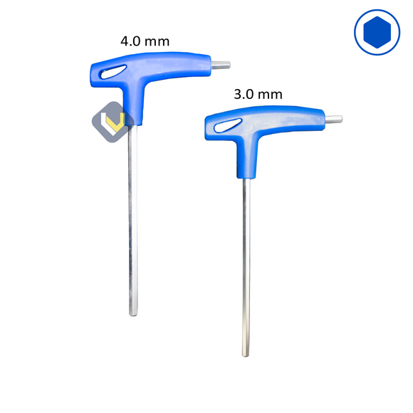 Set LLave Allen Tipo T (8 Pcs)