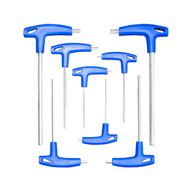 Set LLave Allen Tipo T (8 Pcs)