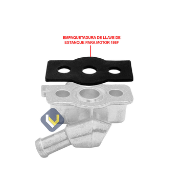 Empaquetadura De LLave De Estanque Para Motor 186F - 0