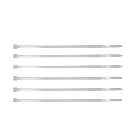 Amarra Cable 150 x 4 mm Blanco (Bolsa 100 Unidades)