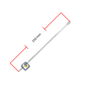 Amarra Cable 150 x 4 mm Blanco (Bolsa 100 Unidades)-4