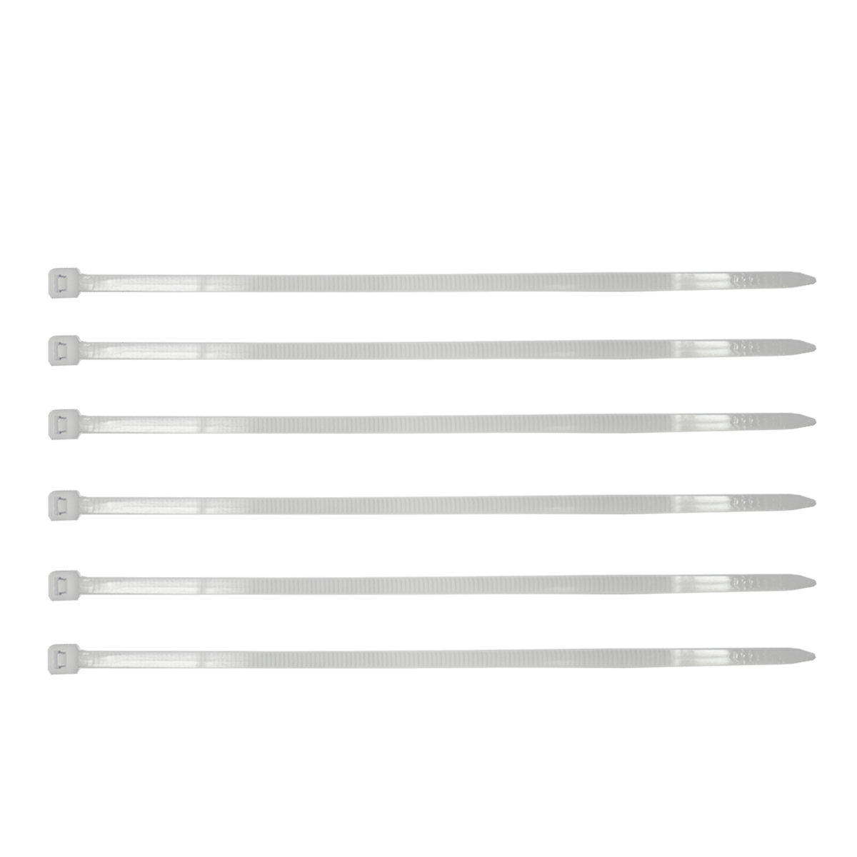 Amarra Cable 350 x 4 mm Blanco (Bolsa 100 Unidades)