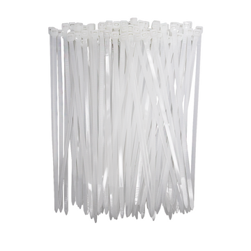 Amarra Cable 350 x 4 mm Blanco (Bolsa 100 Unidades) - 0