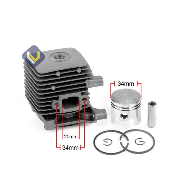 Cilindro Piston Para Desmalezadora Fs55