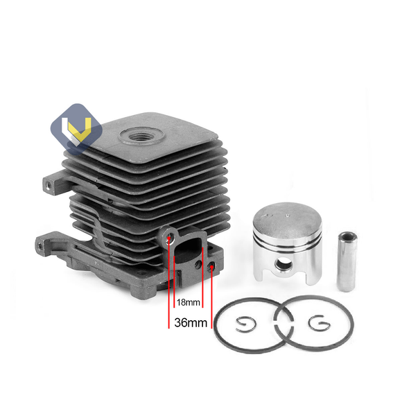 Cilindro Piston Para Desmalezadora Fs55