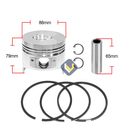 Kit Piston Anillos Para Motor 186F-2