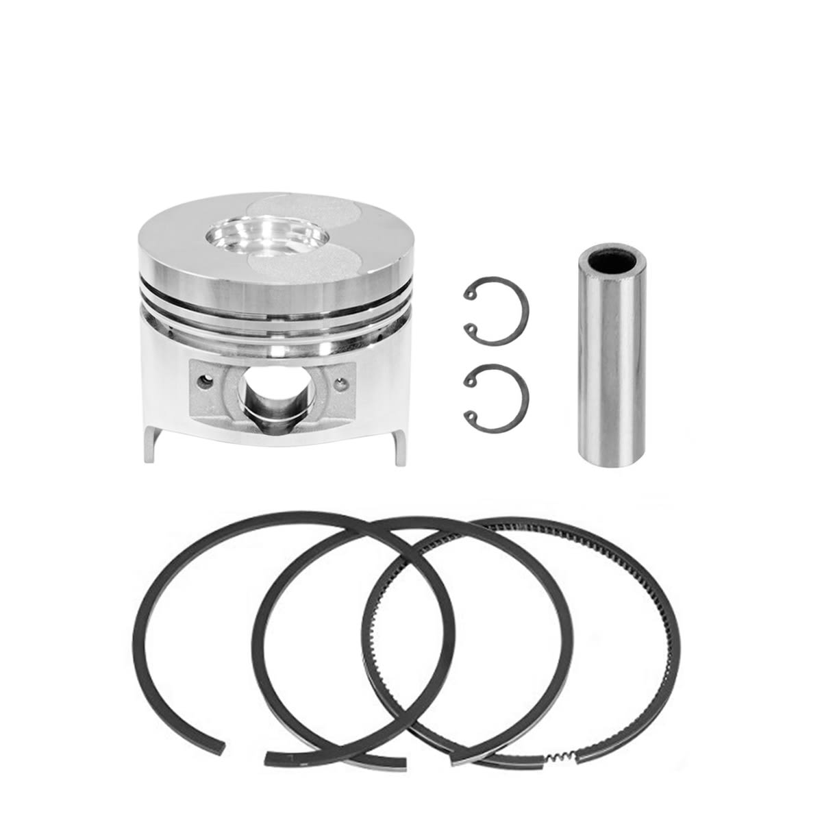 Kit Piston Anillos Para Motor 186F +0.25