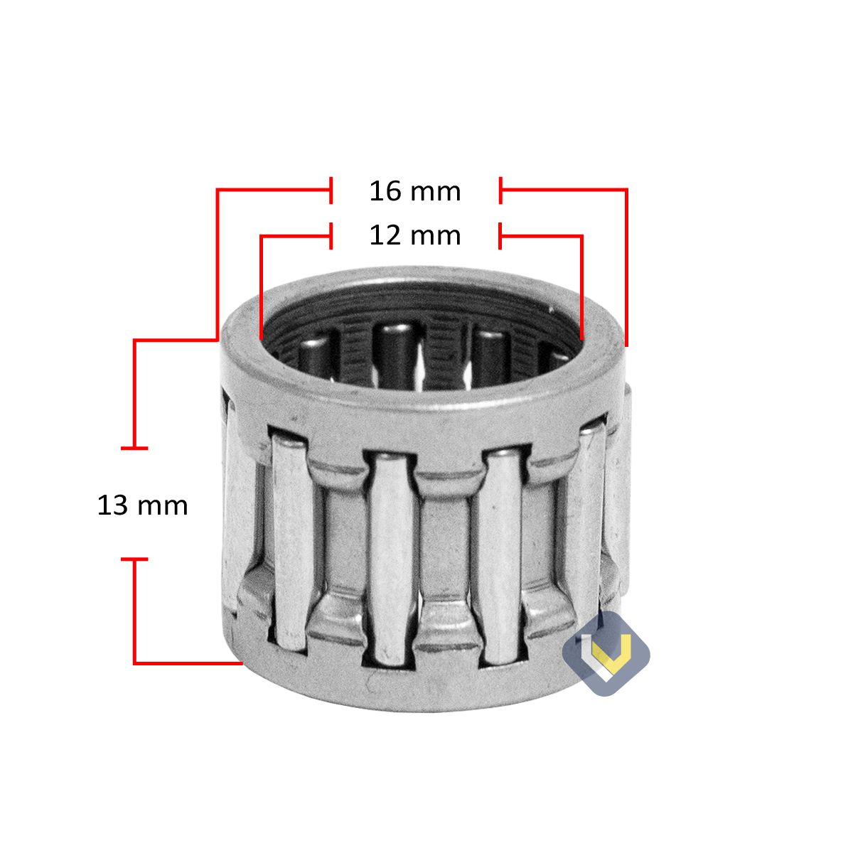 Rodamiento Agujas Para Pistón Motosierra Ms381 - 0