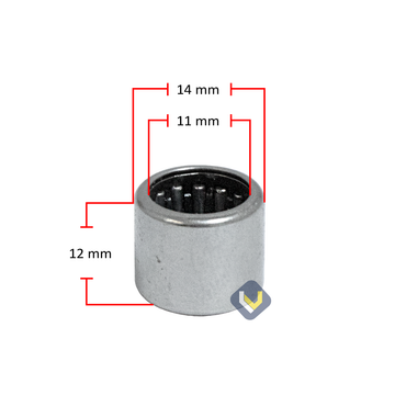 Rodamiento Biela - Pasador Compatible Motosierra Ms170 - 0
