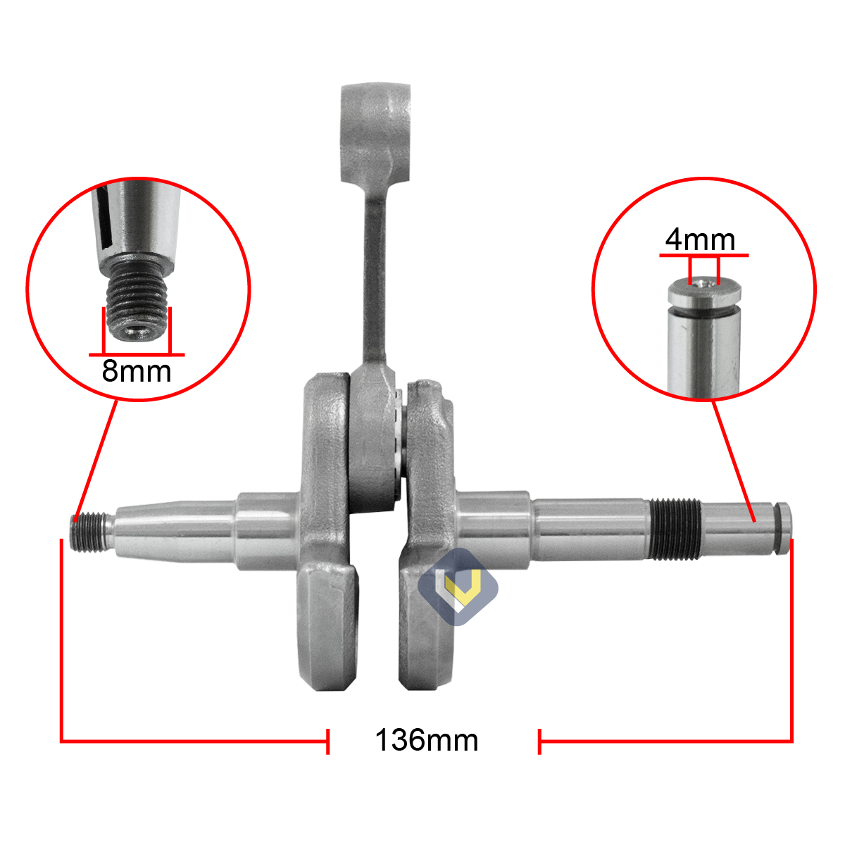 Cigueñal Para Motosierra Ms170