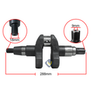 Ciguenal Para Motor 186F Eje Estriado-3