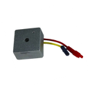 Regulador de voltaje Stens compatible con Briggs & Stratton 794360, con dos cables de conexión amarillo y rojo para sistema de carga del motor