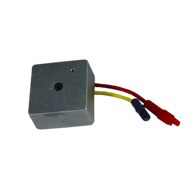 Regulador de voltaje Stens compatible con Briggs & Stratton 794360, con dos cables de conexión amarillo y rojo para sistema de carga del motor