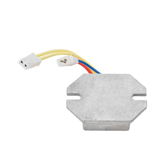 Regulador de voltaje electrónico J&N de 12 voltios con rectificador compatible con Briggs & Stratton 493219 y Lester BR3219
