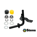 Kit de eje de rueda Stens compatible con John Deere GY22252 para sistema de dirección de tractor cortacésped