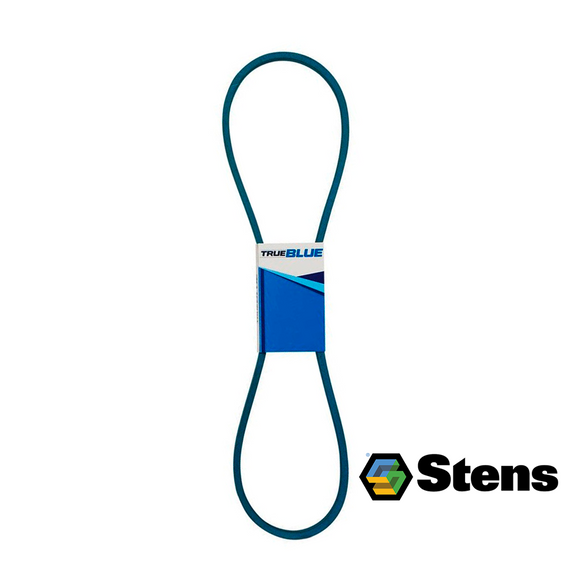 Correa de plataforma TrueBlue de 52 pulgadas de largo y media pulgada de ancho reforzada con aramida para maquinaria compatible