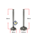 Valvula Admision Y Escape Para Motor 186F-2