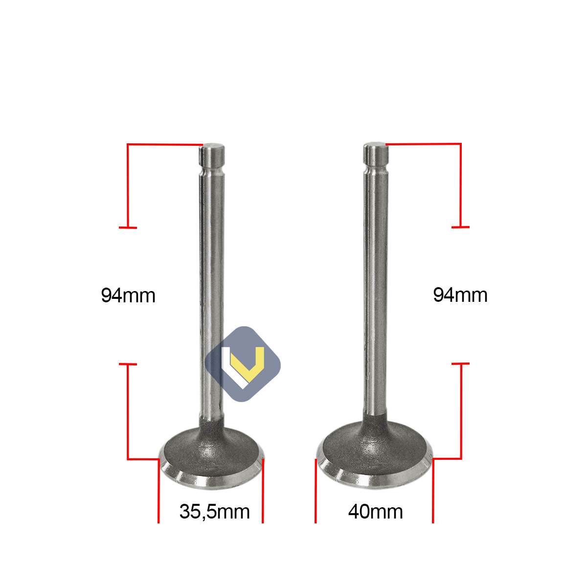 Valvula Admision Y Escape Para Motor 192F