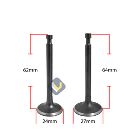 Valvula Admision Y Escape Para Motor Gx220 - 0