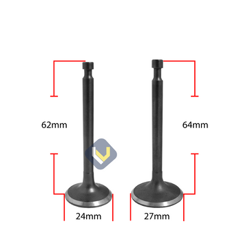 Valvula Admision Y Escape Para Motor Gx220 - 0