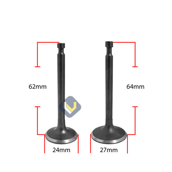 Valvula Admision Y Escape Para Motor Gx220