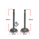 Valvula Admision Y Escape Para Motor Gx420-2